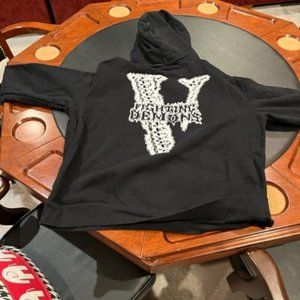 JuiceWrld Black Hoodie with Biner 2022 XL